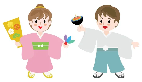 Geleneksel Japon Yeni Yıl tatili oyunu.