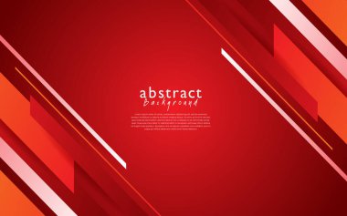 kırmızı modern soyut arkaplan tasarımı