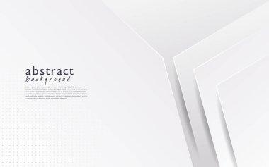 white modern abstract background design