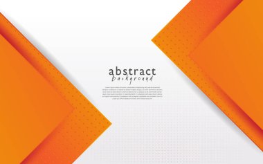 orange modern abstract background design