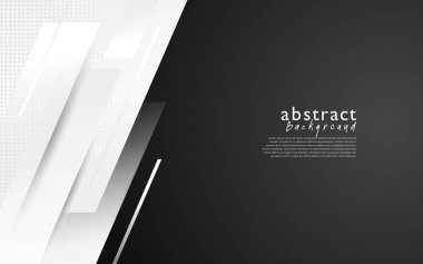 black white modern abstract background design