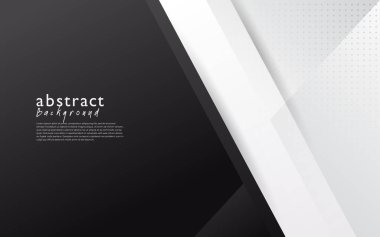 black white modern abstract background design