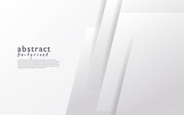 white modern abstract background design