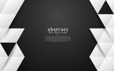 black white modern abstract background design