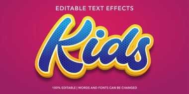 3d editable text effect