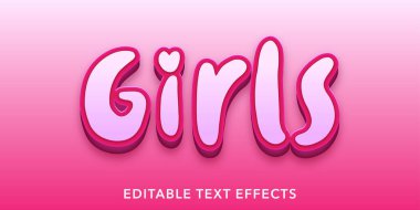 3d editable text effect