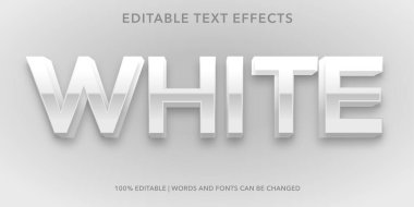 3d editable text effect