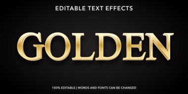 3D editable text effect