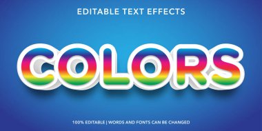 3d editable text effect