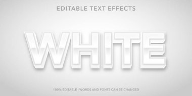 3d editable text effect