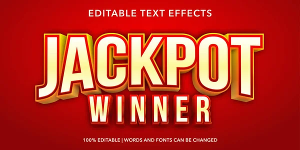 stock vector 3d editable text effect