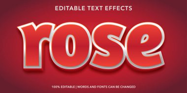 3d editable text effect