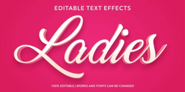 3d editable text effect