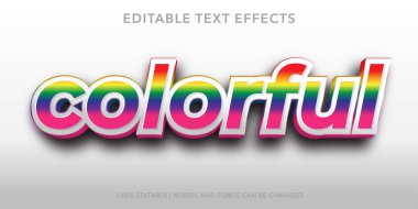 3d editable text effect