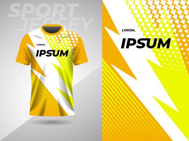 Soyut spor sarı forma futbol futbol yarışı motosiklet yarışı motosiklet yarışı