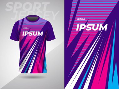 blue pink abstract sports jersey football soccer racing gaming motocross cycling running