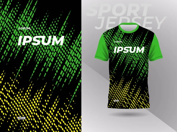 Premium Vector  T-shirt green and black soccer or football