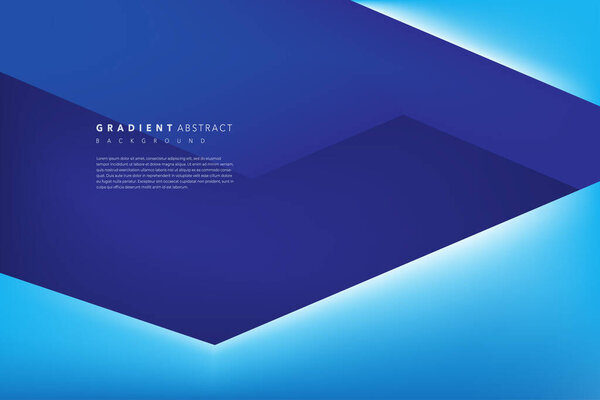 3d abstract and modern blue background design