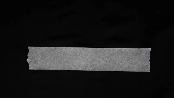 Паперова Стрічка Чорний Колір Паперова Стрічка Наклеєна Стіл Рулон Паперової — стокове фото