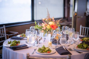 Güzel düğün masası seti 