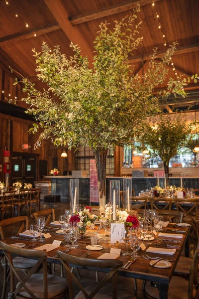 Beautiful Interior Restaurant — Stock Photo, Image