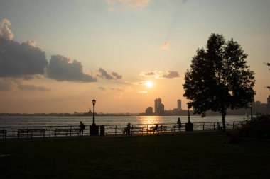 New Jersey 'de gün batımı 