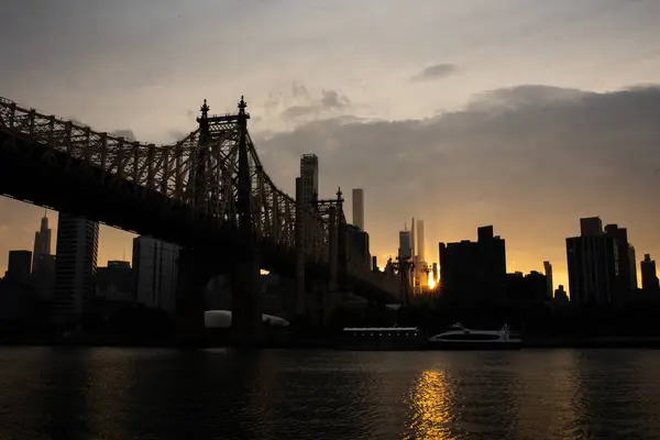 Skyline Von New York City — Stockfoto