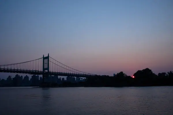 Blick Auf Die Brücke Der Stadt London Abend — Stockfoto