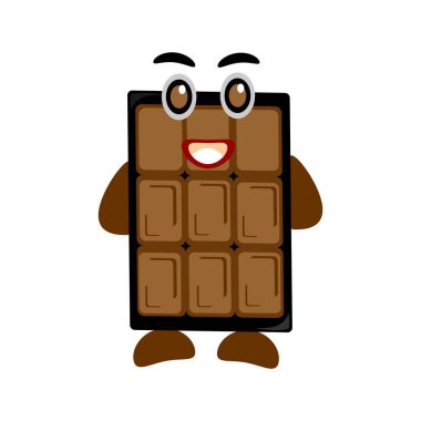 cute chocolate cartoon suitable for valentine