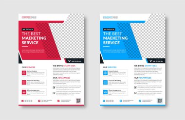 Yaratıcı kurumsal trend profesyonel pazarlama ajansı çekici iş afişleri için basit broşür tasarımı, ticari asgari soyut reklam şablonu.