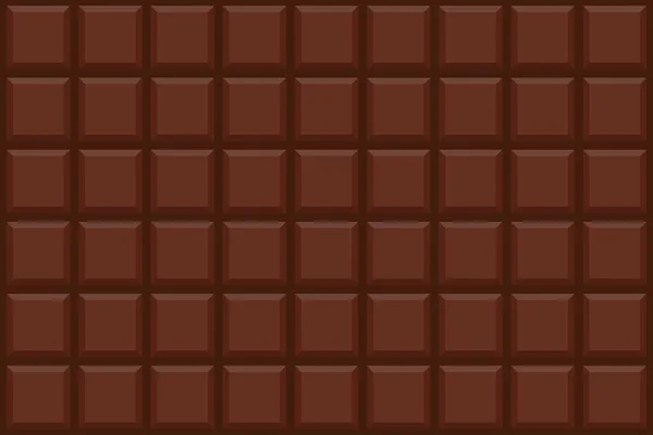 Barra Chocolate Telha Textura Fundo Vetor —  Vetores de Stock