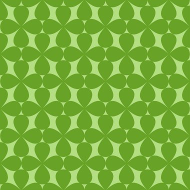 Yonca arka plan bırakır. Patrick 'in yeşil arka planı