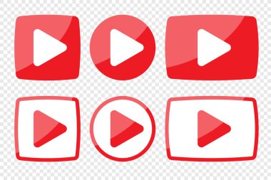 Simge vektörünü oynat. Müzik videosu başlama işareti