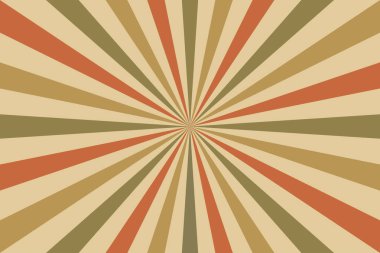 Klasik güneş retro arka planı. Güneş ışını arkaplanı