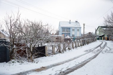 Winter in Ukraine. The war with Russia continues. Every Ukrainian wants peace and victory and a peaceful life