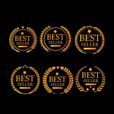 Best Seller Vector Level with Button Banner