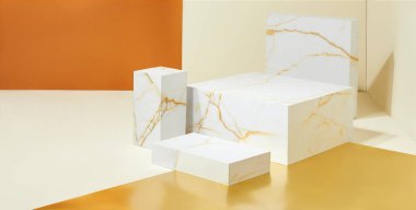 Creative Background Shoot with Boxes