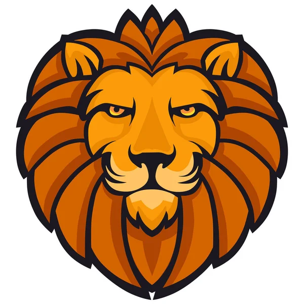 Ilustración Vectorial Del Logotipo Lion Head — Vector de stock