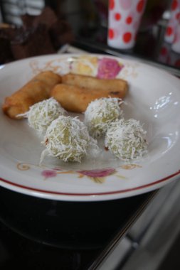 some cakes served at an event.