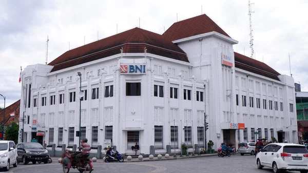 Bni Building Yogyakarta Center Jogja City Zero Kilometer Historic Building — Foto Stock