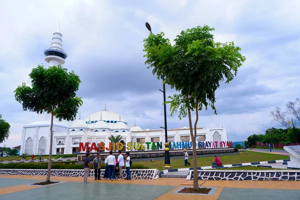 Batam Ινδονησία Ιουλίου 2023 Σουλτάνος Mahmud Riayat Syah Τζαμί Στο — Φωτογραφία Αρχείου