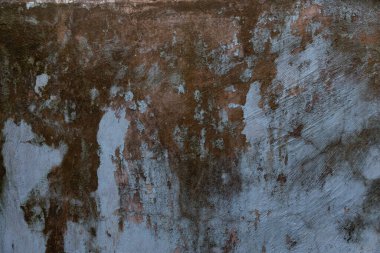 Kirli yosunlu duvar arkaplan dokusunun fotoğrafları