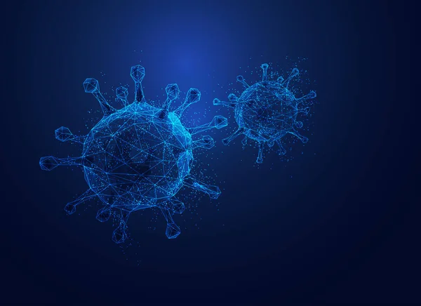 Gráfico Del Virus Trama Con Elemento — Archivo Imágenes Vectoriales