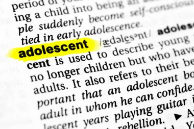 Vurgulanmış İngilizce kelime 