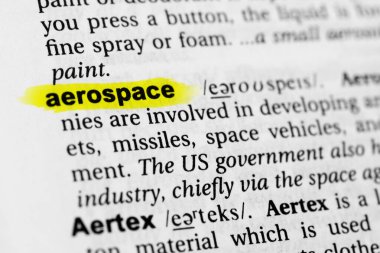 Vurgulanmış İngilizce kelime 