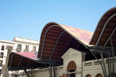 Barselona, İspanya - 28 Eylül. 2016 Barcelona 'daki 