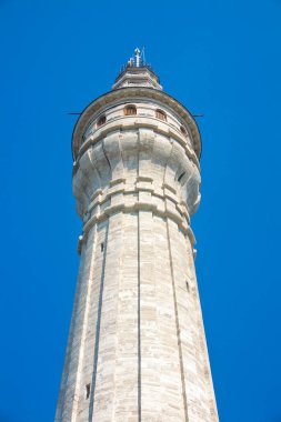 İstanbul, Türkiye 'deki İslam kulesinin ayrıntıları.