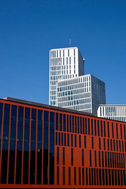 İsveç, Malmö 'deki modern binalar.