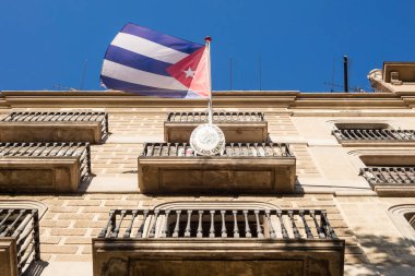 Barselona, İspanya 'daki Küba büyükelçiliğinin detayları.