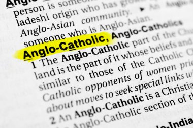 Vurgulanmış İngilizce kelime 